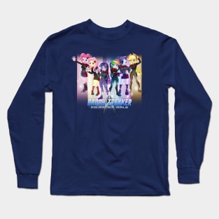 Brony Trekker: Equestria Girls Group Ver. Long Sleeve T-Shirt